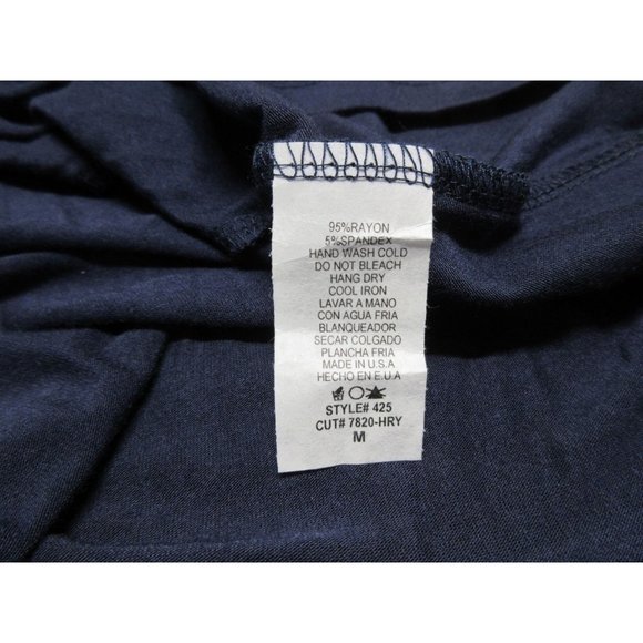 Moa wide elastic waist band navy maxi skirt - Picture 7 of 10